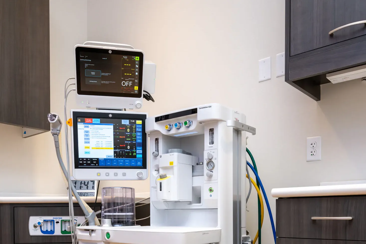On-site anesthesia monitoring at Wise Decision