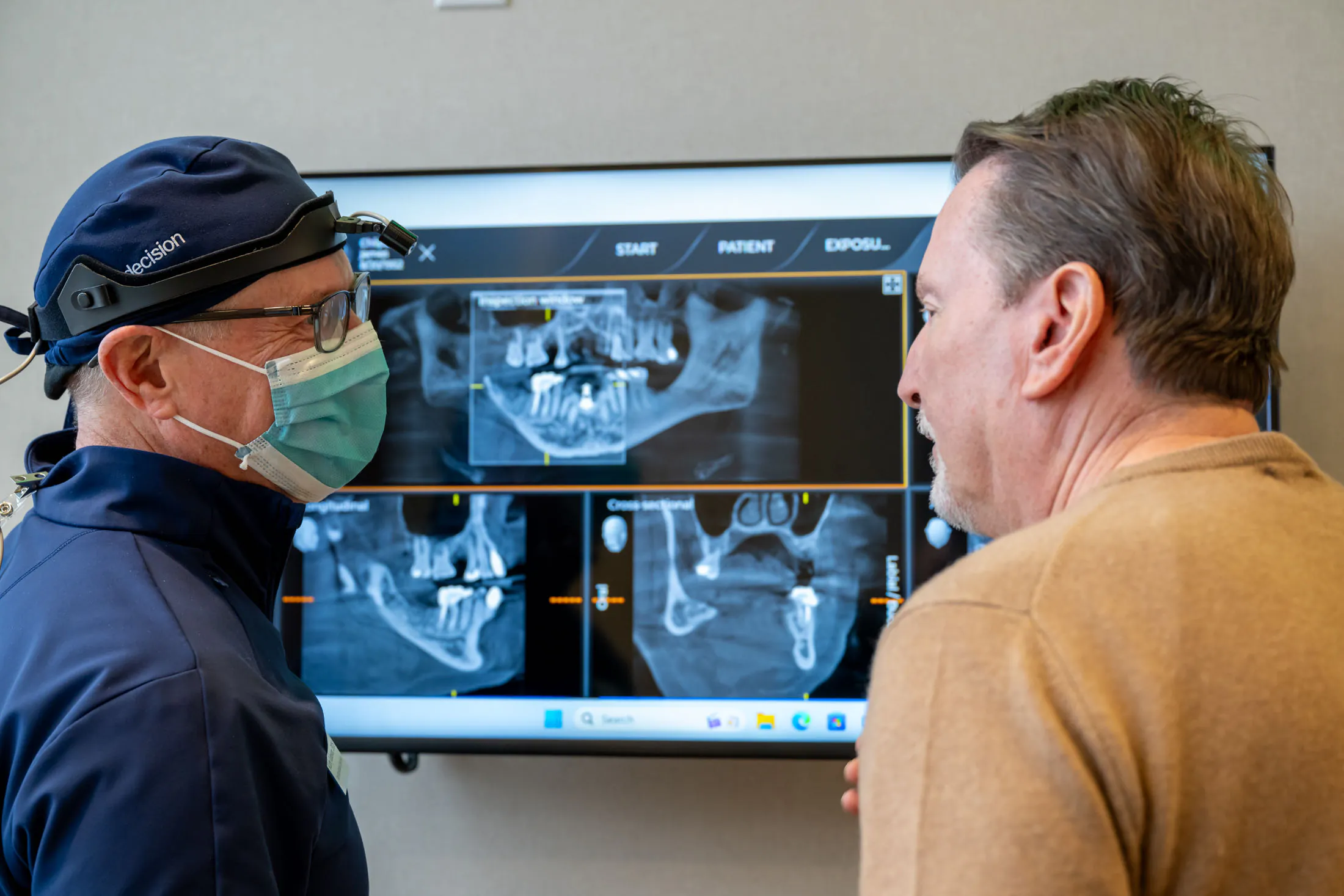 A Wise Decision patient reviewing their treatment plan